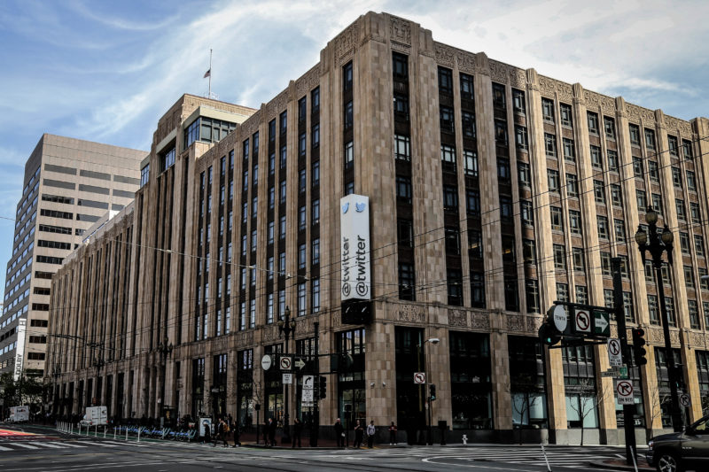 Visite des locaux de Twitter